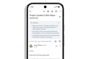 Gmail Introduces Automatic AI Summaries for Complex Email Threads on Mobile