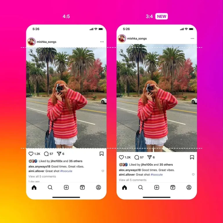 Instagram Now Supports 3:4 Photos — No More Cropping Your iPhone Shots